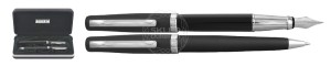 ZESTAW PIÓRO WIECZNE + DŁUGOPIS DUKE 209 BLACK MAT CT