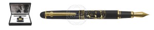 ZESTAW PIÓRO WIECZNE DUKE 995 MARIA CURIE-SKŁODOWSKA GOLD + ATRAMENT + WOOD BOX