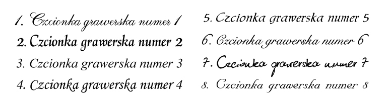 czcionki